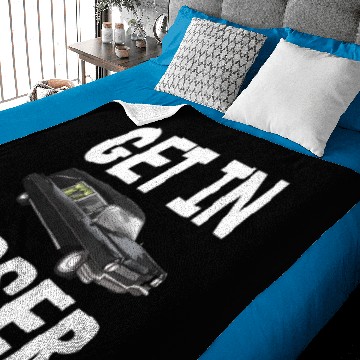 Discover Get In Loser Baby Blankets