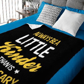 Discover School Counselor Be A Little Kinder Baby Blankets