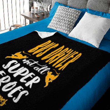 Discover Bus Driver school bus Baby Blankets