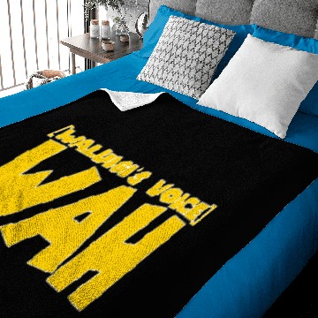 Discover Waluigi Voice Wah Baby Blankets