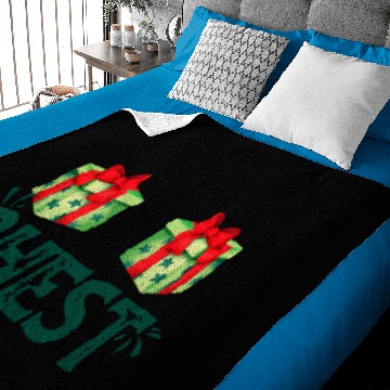 Discover Chest Nuts Matching Chestnuts Funny Christmas Baby Blankets