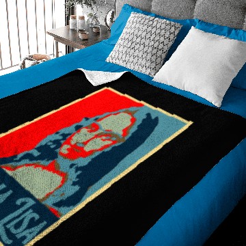 Discover Funny Mona Lisa Baby Blankets