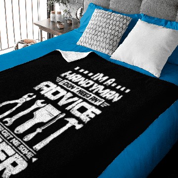 Discover Handyman Beer Baby Blankets