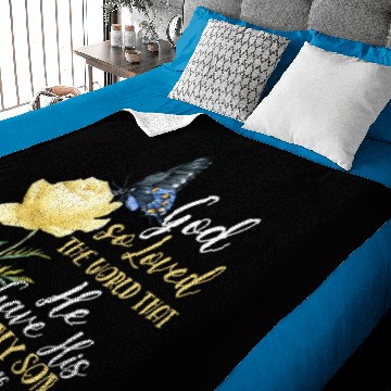 Discover Christian Bible Verse Quote Baby Blankets