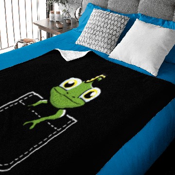 Discover Funny Gecko Reptile Lover Baby Blankets