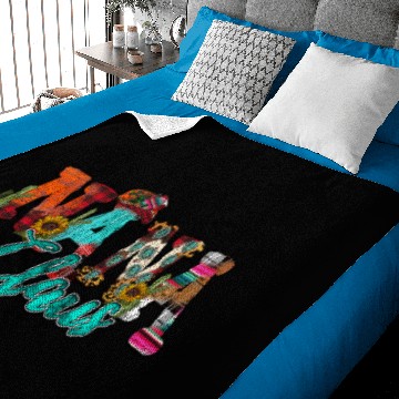 Discover Nana Claus Christmas Baby Blankets