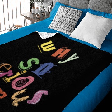 Discover Why So Serious? Baby Blankets