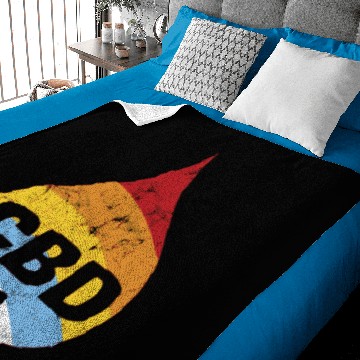 Discover 062419 Cbd Oil Rainbow Drop Hemp Baby Blankets