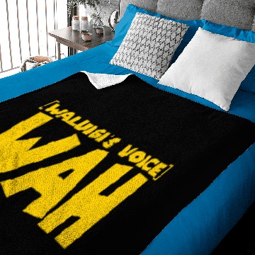 Discover Waluigi Voice Wah Baby Blankets