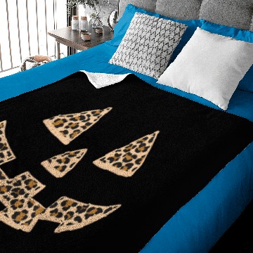 Discover Halloween Jack O Lantern Leopard Print Pumpkin Baby Blankets