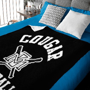 Discover Blue Mountain Cougars Baby Blankets