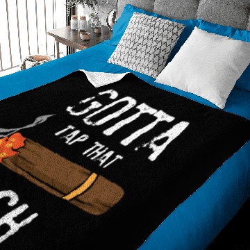 Discover Cigars Tap That Ash Funny Joke Baby Blankets