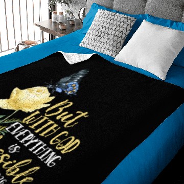 Discover Christian Bible Verse Butterfly Baby Blankets