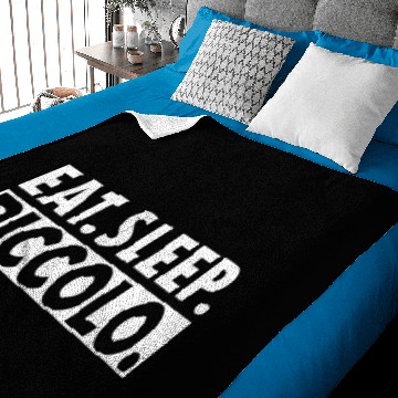 Discover Piccolo - Eat Sleep Piccolo Baby Blankets