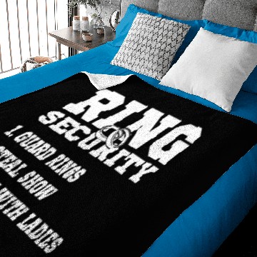 Discover Wedding Ring Bearer Ring Security Groomsmen Baby Blankets