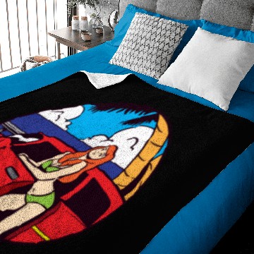 Discover Hobby Bikini Road Trip Baby Blankets