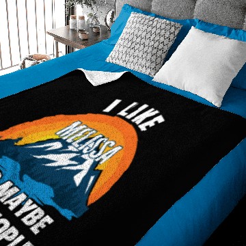 Discover I Like Melissa And Maybe Three People Baby Blankets