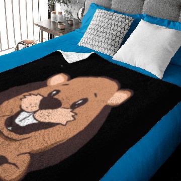 Discover Cute Groundhog Day Baby Blankets