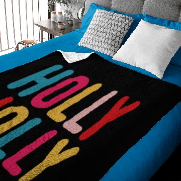 Discover Holly Jolly Christmas gift Baby Blankets