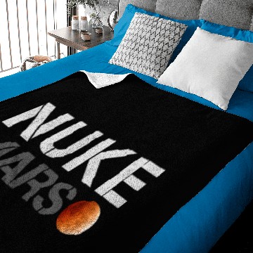 Discover nuke mars Baby Blankets