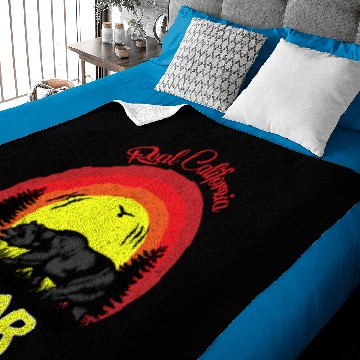 Discover California Bear, Bear Lovers Baby Blankets