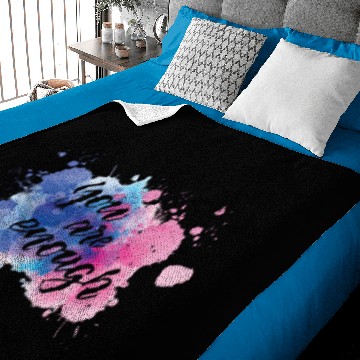 Discover You Are Enough Baby Blankets