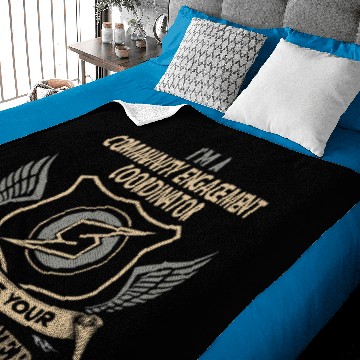 Discover Community Engagement Coordinator Baby Blankets - Superpo