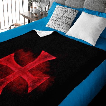 Discover Knights Templar Cross Pattée Design Baby Blankets