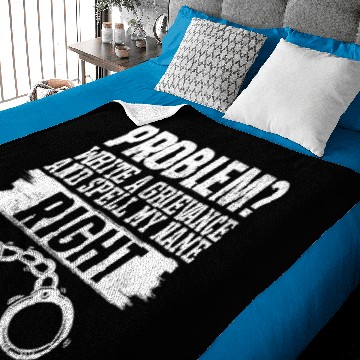 Discover Correctional Officer Problem Write A Grievance Baby Blankets