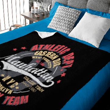 Discover Manhattan Athletic Dep. Baby Blankets