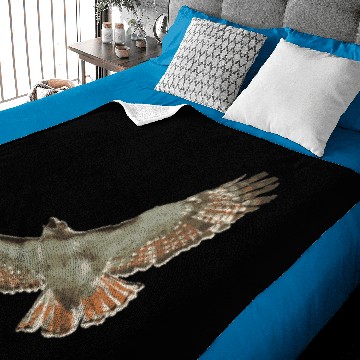 Discover Bhymer Red Tail Hawk Baby Blankets