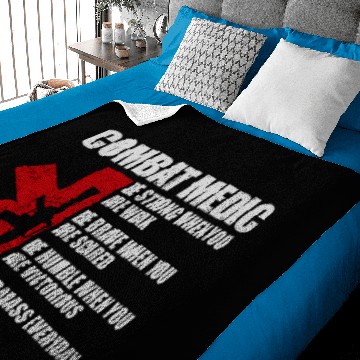 Discover Army Combat Medic Veteran 3D Baby Blankets