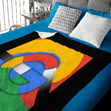 Discover Google Logo Fan Art Baseball Jerseys Baby Blankets