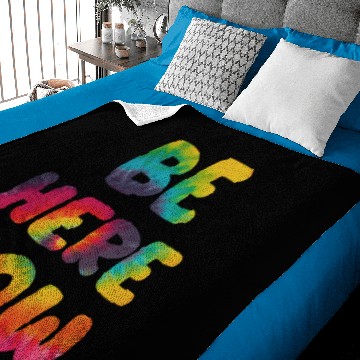 Discover BE HERE NOW Baby Blankets