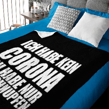 Discover Ich habe kein Corona - Heuschnupfen Baby Blankets