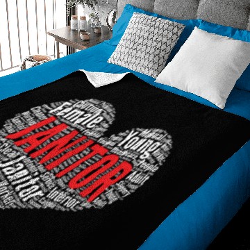 Discover Janitor Heart Shape Word Cloud Design design Baby Blankets