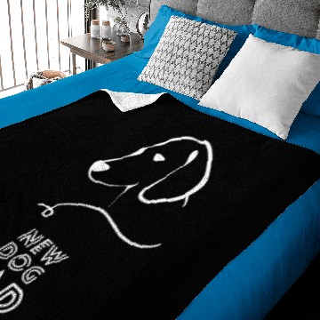 Discover New Dog Dad Baby Blankets