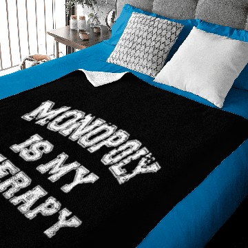 Discover monopoly is my therapy Baby Blankets
