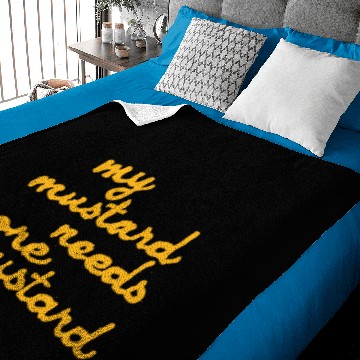 Discover Need More Mustard Baby Blankets