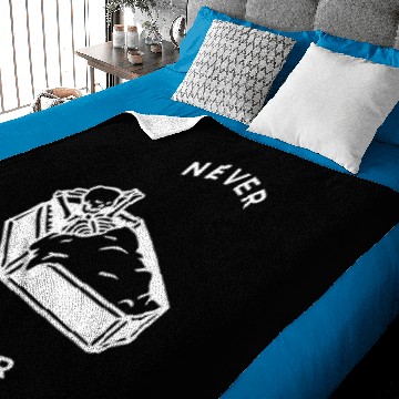 Discover never better skeleton Baby Blankets