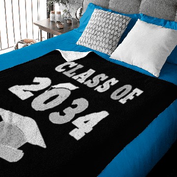 Discover School graduation senior class 2034 Baby Blankets