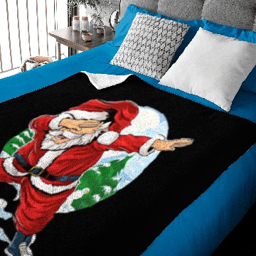 Discover Dabbing santa Claus Baby Blankets