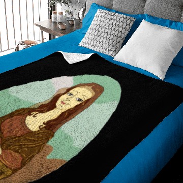 Discover Mona Lisa Baby Blankets