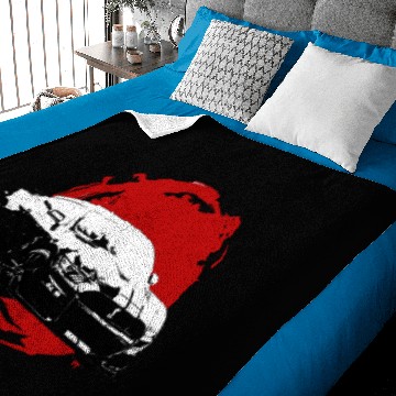 Discover Muscle Car BW Baby Blankets