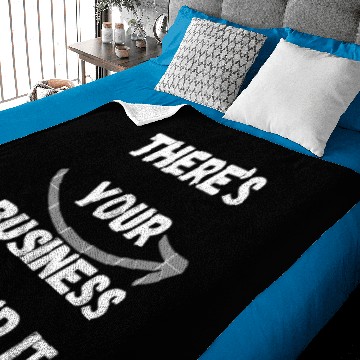 Discover Mind your business Baby Blankets