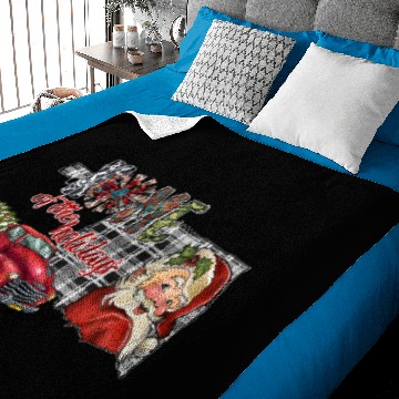 Discover Home of The Holidays Oklahoma Baby Blankets