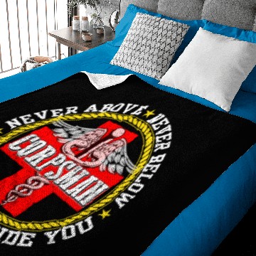 Discover Corpsman Devil Doc Corpsman US Army Baby Blankets