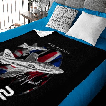Discover BAE Systems Hawk T 2 Training Aircraft Baby Blankets
