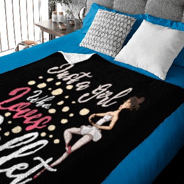 Discover Ballet Ballerina Dance Dancer Dancing Ballet Gift Baby Blankets