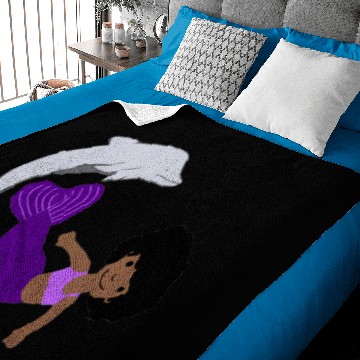 Discover dolphin mermaid dance Baby Blankets